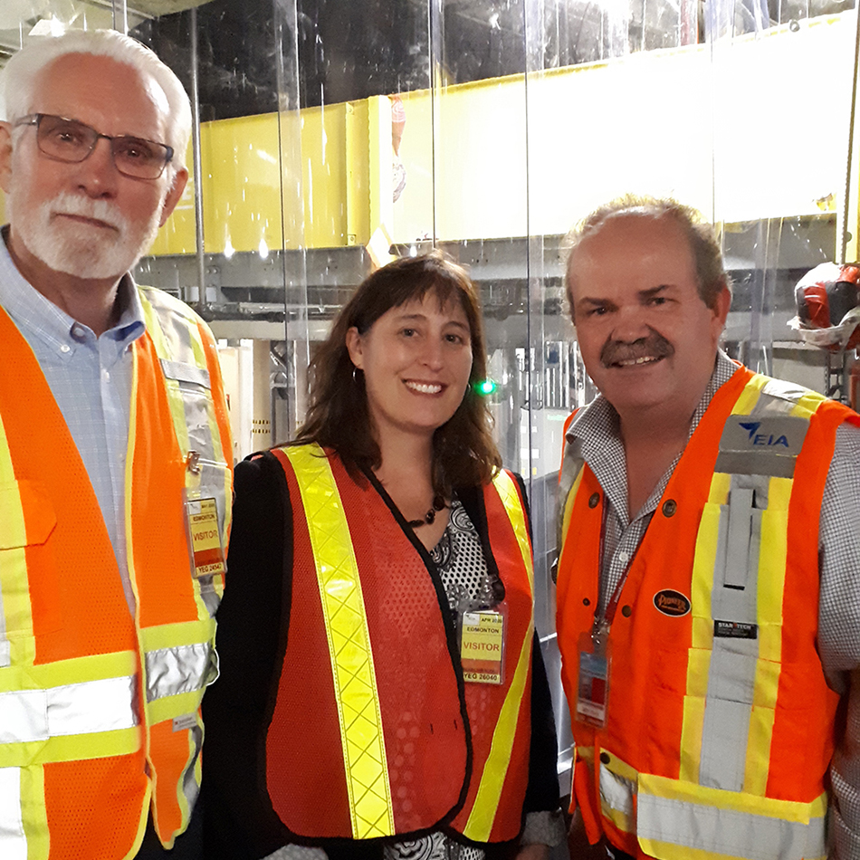 Al Johnson, Sue Lubell and Nick Jensen