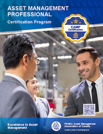 Cover image of the brochure on the Asset Management Certification Program