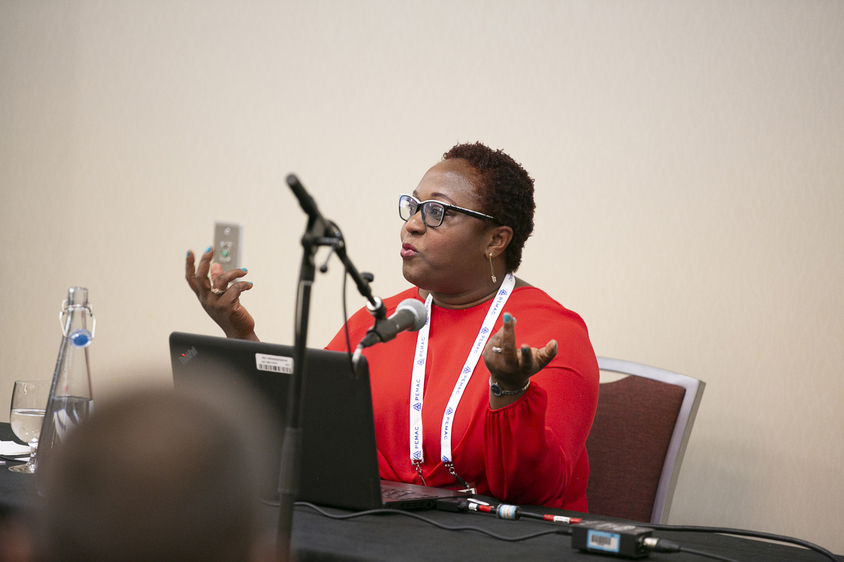 Suzane Greeman teaching 'Becoming a Certified Asset Management Assessor' course