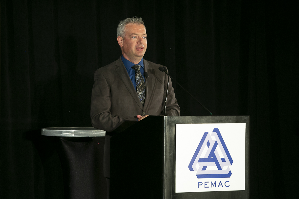 Keynote Speaker Bradley Leeman, Director, Lifecycle Management of the City of Edmonton