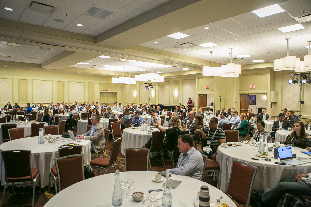 A full house at the plenary session on day 2