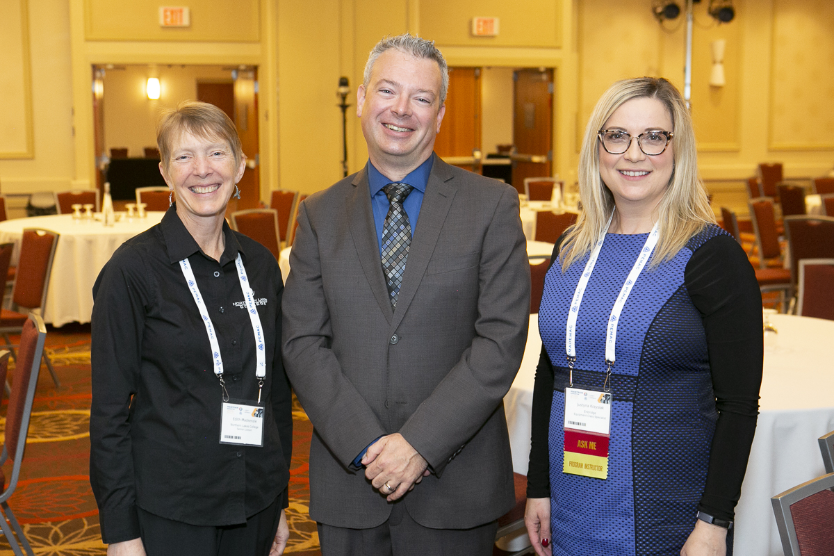 Edith Mackenzie, Bradley Leeman and Justyna Krzysiak 