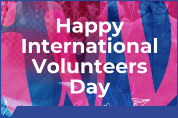 Happy International Volunteer Day