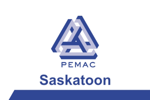 PEMAC Saskatoon Chapter News Thumbnail - PEMAC logo with Saskatoon beneath it