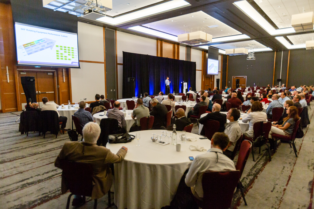 Conference attendees in plenary session